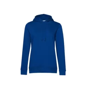 Image of B&C Womens/Ladies Organic Hoodie (M) (Royal Blue)
