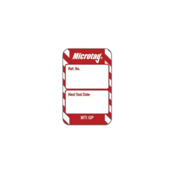 Image of Microtag Red Inserts - Pack of 20 - Sitesafe