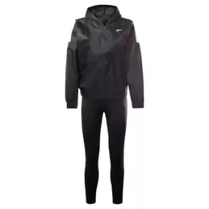 Image of Reebok MYT Half-Zip Tracksuit Womens - Black