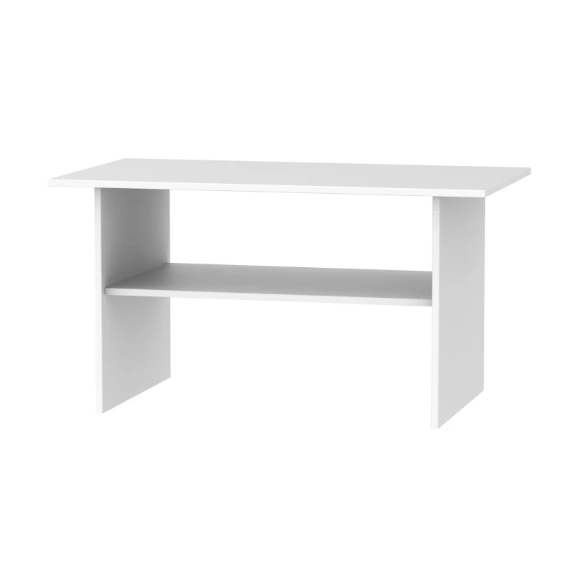 Image of Trent Coffee Table In White (Ready Assembled)