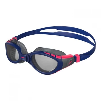 Image of Speedo Fut Biofuse Open Water Goggles - Navy/Red/Char