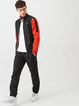 Image of Lacoste Sports Tracksuit - Black