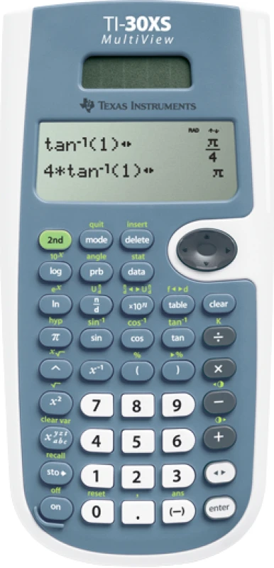 Image of Texas Instruments TI-30XS MV calculator Desktop Scientific Blue