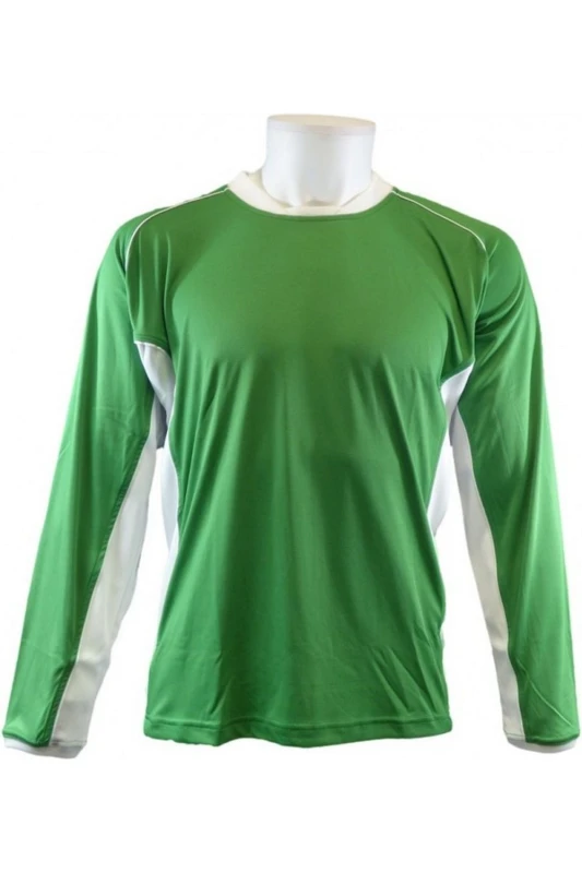 Image of Carta Sport Carta Sport Men London Panel Jersey Football Shirt in Green Size: X-Small Green XS Male 5063107212542