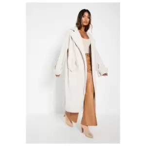 Image of I Saw It First Oversized Formal Coat - Brown