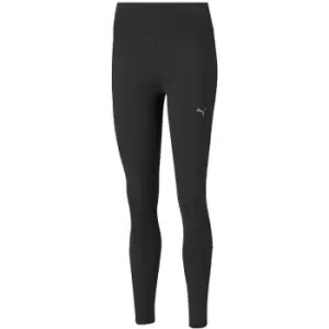 Image of Puma Womens Mid Rise Long Tight - XLarge - Black - Black