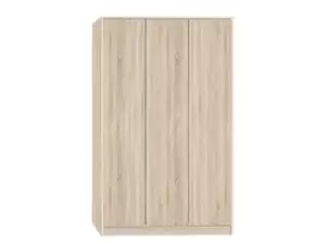 Image of Seconique Malvern Sonoma Oak 3 Door Triple Wardrobe
