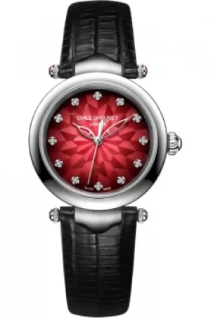Image of Emile Chouriet Fair Lady Lotus Red Watch 06.2188.L.6.6.R7.2