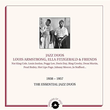 Image of Various Artists - Jazz Duos - Louis Armstrong. Ella Fitzgerald And Friends - 1938-1957 Essential Works Vinyl
