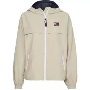 Image of Tommy Jeans Chicago Windbreaker Jacket - Beige