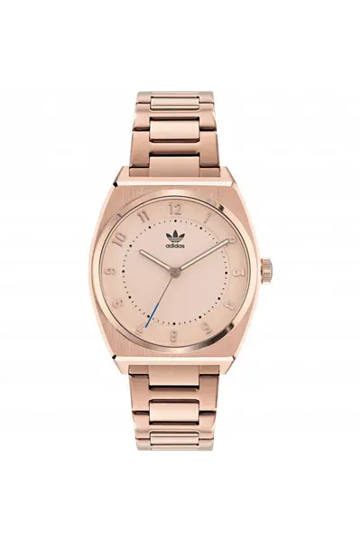 Image of adidas Originals Code Two Stainless Steel Fashion Analogue Quartz Watch - Aosy22028 Rose