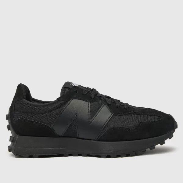 Image of New Balance 327 trainers in black