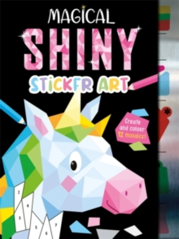 Image of Magical Shiny Sticker Art Paperback / softback