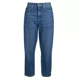 Image of Barbour Moorland High Rise Jeans - Blue