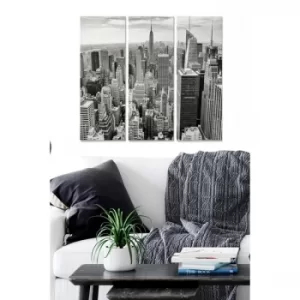 Image of MDF336708 Multicolor Decorative MDF Painting (3 Pieces)