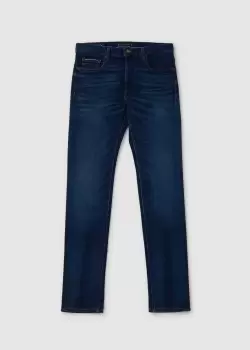 Image of Tommy Hilfiger Mens Bleecker PSTR Jeans In Hyder Blue