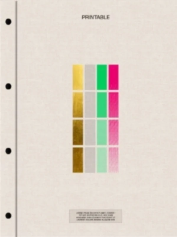 Image of PRINTABLE : Printing techniques and effects in visual design Paperback / softback