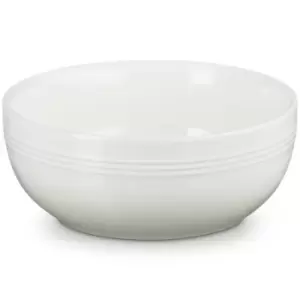 Image of Le Creuset Stoneware Coupe 16cm Cereal Bowl Meringue
