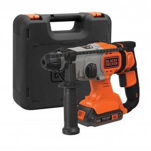 Image of Black & Decker Power Connect SDS+ Hammer Drill 18V