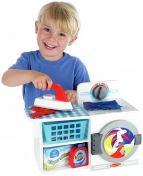 Image of Melissa Doug Wash Dry Iron Play Set.