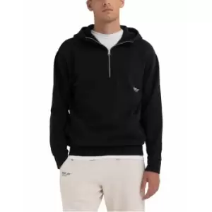 Image of Replay Zip Hoodie Mens - Black