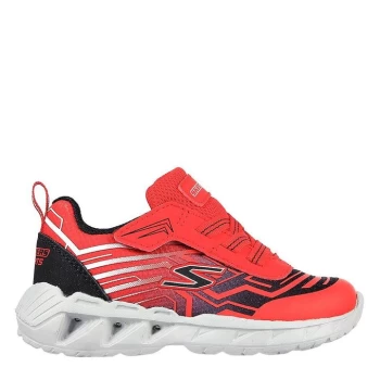 Image of Skechers Magna-Light Infant Boys Trainers - Red