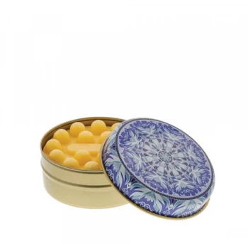 Image of Blue and White Fishtail with Lemon Soap