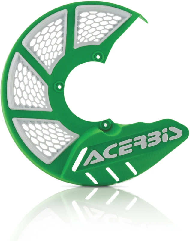 Image of 0021846.130 - Acerbis X-Brake 2.0 Front Vented Disc Cover - Green Green 0021846.130