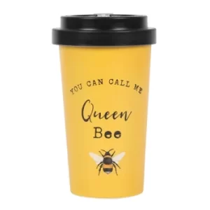 Image of Queen Bee Bamboo Mug with Sleeve