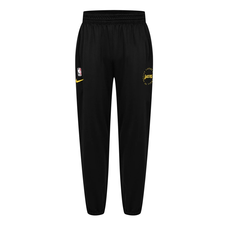 Image of Nike NBA Lakers Joggers Juniors - Black 7 - 8 Years