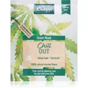 Image of Kneipp Sheet Mask Chill Out Calming Face Sheet Mask 1 pc