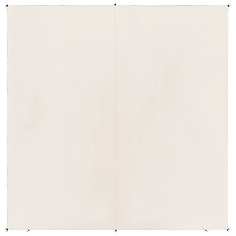 Image of BELIANI Beliani - Modern Garden Patio Shade Sail Square Sunscreen Water uv Resistant Off-White Lukka 296093