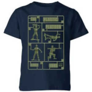 Image of Toy Story Plastic Platoon Kids T-Shirt - Navy - 3-4 Years - Navy