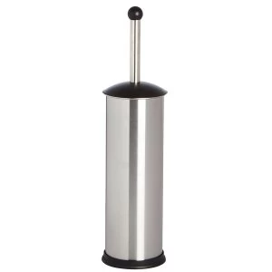 Image of Robert Dyas Stainless Steel Toilet Brush and Holder