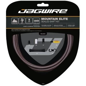 Image of Jagwire Mountain Elite Sealed Shift Cable Kit Frozen Coffee