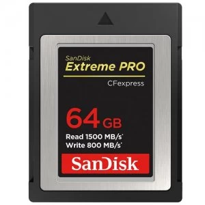 Image of SanDisk Extreme Pro memory card 64GB CFast 2.0