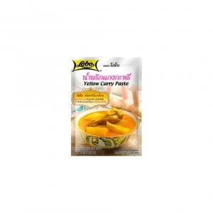 Image of Lobo Yellow Curry Paste - 50g pack