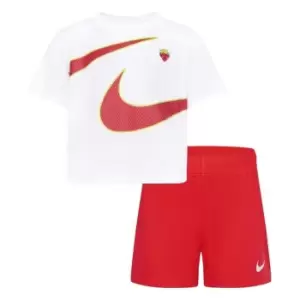Image of Nike Fruits Shorts Set Infant Girls - Red