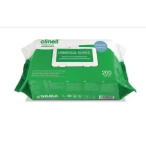 Image of Slingsby Clinell Universal Cleaning Wipes, Pack of 200