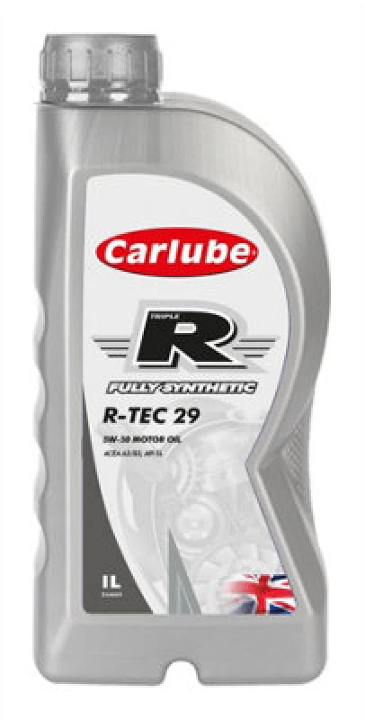 Image of Carlube Engine Oil Triple R 5W50 A3 B3 Fully Synthetic 1 Litre R-Tec 29 1L