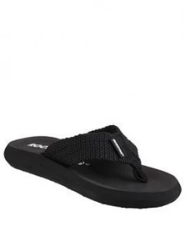 Image of Rocket Dog Sunset Webbing Flip Flop - Black