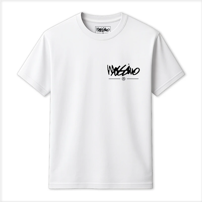 Image of Mossimo Signature T-Shirt White male Medium