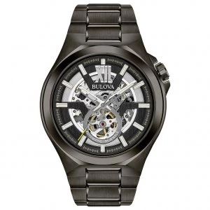 Image of Bulova Mens Classic Automatic Gunmetal Bracelet Watch