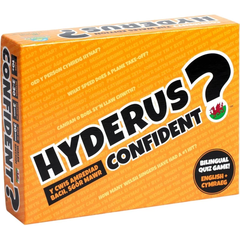 Image of Character CONFIDENT? Wales Edition - Smash Hit Family Quiz Game about Wales Multi unisex One Size