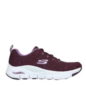 Image of Skechers Knit Lace-Up W Air-Cool - Purple