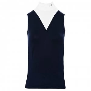 Image of AA Platinum Mina Tech Top Ladies - Navy