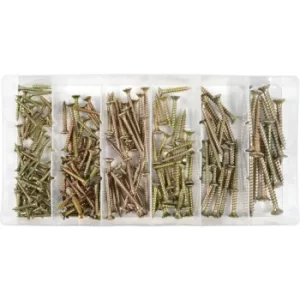 Image of 210 Piece Multi Purpose Wood Screws Kit