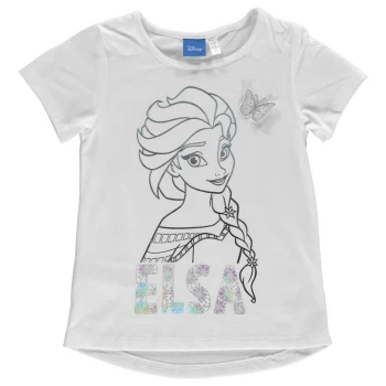 Image of Character Short Sleeve T Shirt Infant Girls - Frozen
