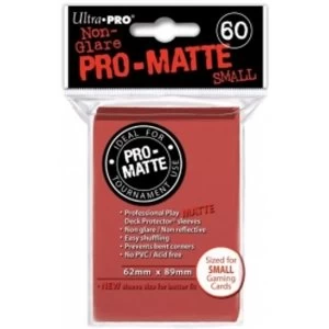Image of Ultra Pro Matte Small Red DPD 10 Packs Of 60