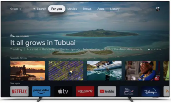 Image of Philips 65" 65OLED708-12 Smart 4K Ultra HD OLED TV